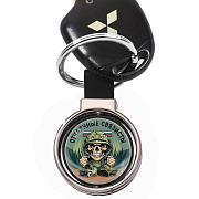 Двухсторонний Брелок для ключей Отчаянные связисты (Черный)