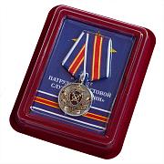 Медаль 95 лет Патрульно-постовой службе полиции в наградной коробке с удостоверением в комплекте