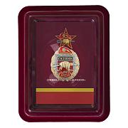 Знак 28 ОСН Ратник в наградной коробке с удостоверением в комплекте
