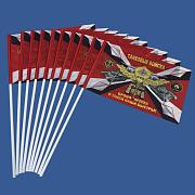 Набор флажков Броня крепка и танки наши быстры! (10 штук)