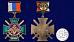 Знак За службу России (зелёный) в наградной коробке с удостоверением в комплекте 7