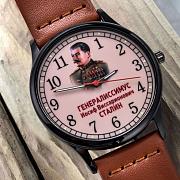 Наручные часы Сталин (Коричневые)