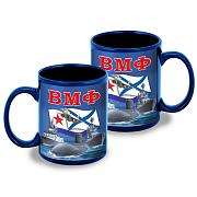 Кружка Корабли ВМФ (Синяя)