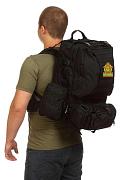 Тактический рюкзак с нашивкой Погранвойска (Черный)