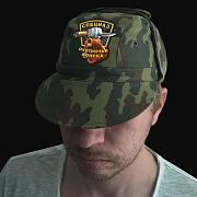Армейская кепка с охотничьим термотрансфером Спецназ (Камуфляж)