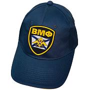 Военная кепка с вышивкой ВМФ (Синий)