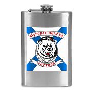 Карманная фляжка Морская пехота Спутник