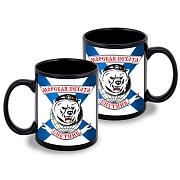 Кружка Спутник Морской пехоты (Черная)