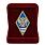 Знак в бархатистом футляре об окончании Военного университета МО РФ 2