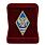 Знак в бархатистом футляре об окончании Московского военно-музыкального училища им. генерал-лейтенанта В.М. Халилова 2