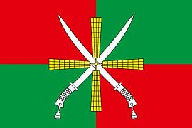Флаг Кагальницкого района Ростовской области