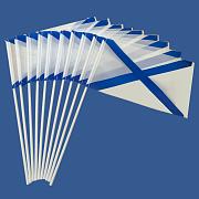 Флажок в машину с присоской Андреевский (10 штук)