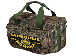 Армейская сумка-рюкзак Танковые Войска (Камуфляж MARPAT Digital  Woodland)