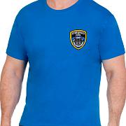Футболка с эмблемой Спецназа ГРУ (Синяя)