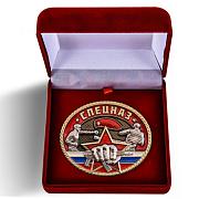 Знак в бархатистом футляре Спецназ Росгвардии (Сувенирный)