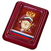 Знак Гвардия России в наградной коробке с удостоверением в комплекте