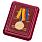 Медаль 5 лет на военной службе  МО РФ  в наградной коробке с удостоверением в комплекте 1