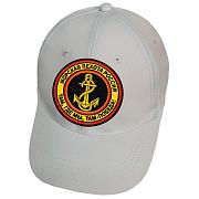 Военная кепка с вышивкой морской пехоты (Белый)