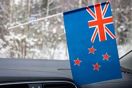 Флажок в машину с присоской Новая Зеландия