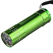 Светодиодный фонарик (зеленый) 