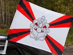 Флаг на машину с кронштейном Инженерные войска