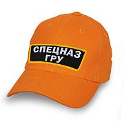 Военная Кепка с вышивкой Спецназ ГРУ (Оранжевая)