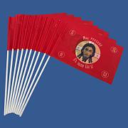Флажок настольный Русская Хоругвь (10 штук)