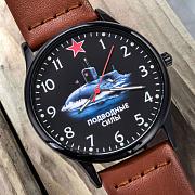 Наручные часы Подводные силы ВМФ (Коричневые)