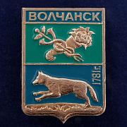 Значок с гербом Волчанска