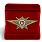 Знак в бархатистом футляре Росгвардии Классная квалификация Мастер 3