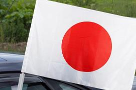 Флаг на машину с кронштейном Японии