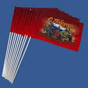 Набор флажков С Победой бойцы! (10 штук)