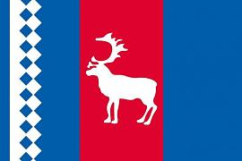 Флаг Тазовского района ЯНАО