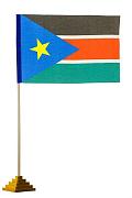 Настольный флажок Южного Судана