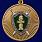 Медаль Ветеран прокуратуры в наградной коробке с удостоверением в комплекте 2
