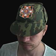 Армейская кепка принт Потомственный казак (Камуфляж)