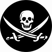 Наклейка Пират сабли