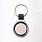 Двухсторонний брелок для ключей (Черный) 1