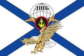 Флаг Морской пехоты Десантно - штурмовой батальон двухсторонний 90х135