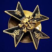 Знак 5 Гусарский Александрийский полк Черные бессмертные гусары