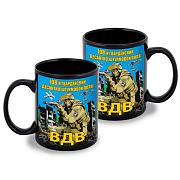 Кружка 108 гвардейский десантно-штурмовой полк ВДВ (Черная)