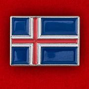 Значок Флаг Исландии