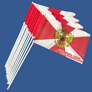 Флажок настольный Внутренние войска с девизом (10 штук)
