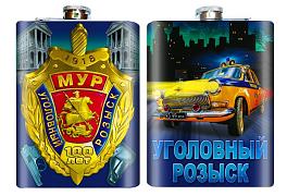 Карманная фляжка Московский Уголовный розыск