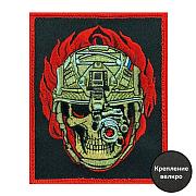Нашивка Череп с тепловизором (8х10см)