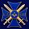 Знак Крест За службу на Кавказе (синий) 5
