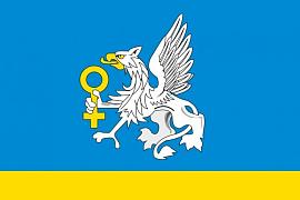 Флаг Верхней Пышмы Свердловской области 90x135 большой