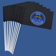 Флажок в машину с присоской Военная разведка с девизом (10 штук)