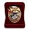 Знак в бархатистом футляре За службу в 12 ГУМО 2
