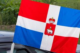 Флаг на машину с кронштейном Пермского края